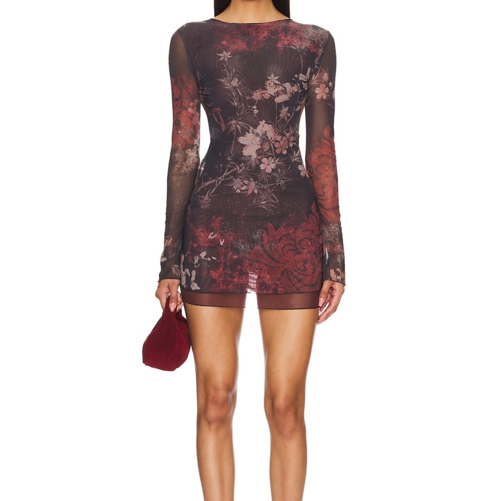 Floral Long Sleeve Dress